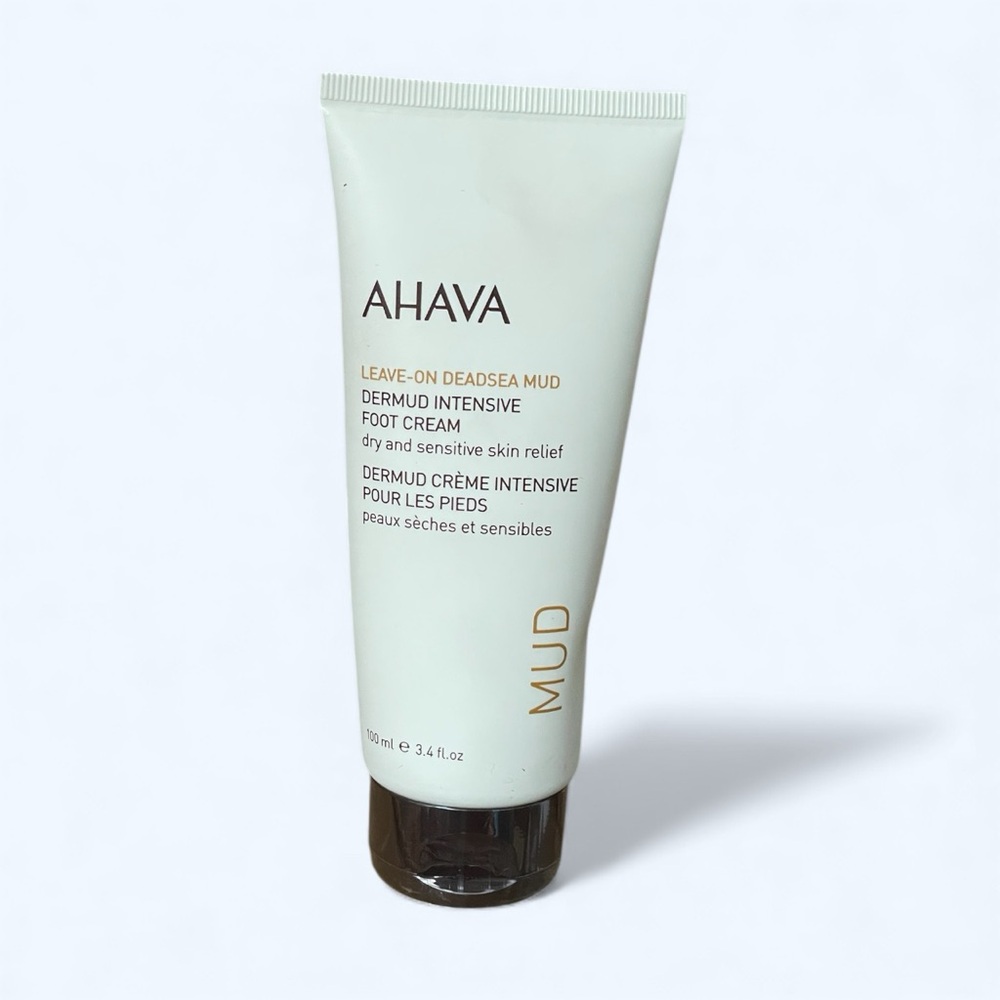 AHAVA Dermud Intensive Foot Cream – Leave-On Dead Sea Mud